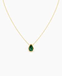 Zambian Lab Emerald / Pear (NS) / 2.5ct