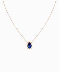 Royal Blue Lab Sapphire / Pear (NS) / 2.5ct