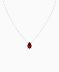 Pigeon Blood Lab Ruby / Pear (NS) / 2.5ct