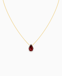 Pigeon Blood Lab Ruby / Pear (NS) / 2.5ct