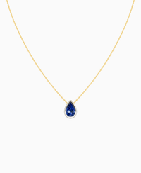 Royal Blue Lab Sapphire / Pear (NS) / 2.5ct