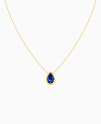 Royal Blue Lab Sapphire / Pear (NS) / 2.5ct