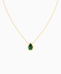 Zambian Lab Emerald / Pear (NS) / 2.5ct