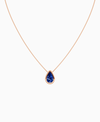 Royal Blue Lab Sapphire / Pear (NS) / 3ct