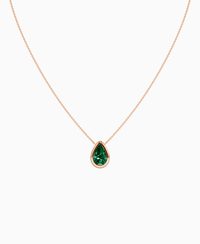 Zambian Lab Emerald / Pear (NS) / 3ct