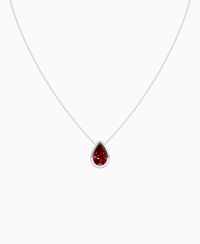 Pigeon Blood Lab Ruby / Pear (NS) / 3ct