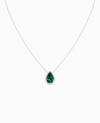 Zambian Lab Emerald / Pear (NS) / 3ct