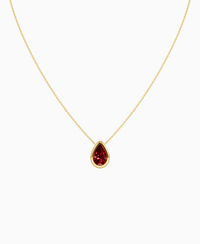 Pigeon Blood Lab Ruby / Pear (NS) / 3ct