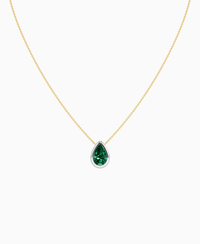 Zambian Lab Emerald / Pear (NS) / 3ct
