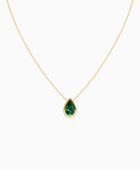 Zambian Lab Emerald / Pear (NS) / 3ct