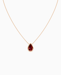 Pigeon Blood Lab Ruby / Pear (NS) / 3ct