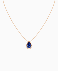 Royal Blue Lab Sapphire / Pear (NS) / 3ct