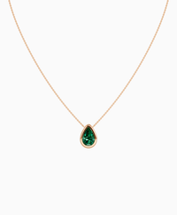 Zambian Lab Emerald / Pear (NS) / 3ct