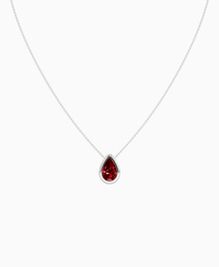 Pigeon Blood Lab Ruby / Pear (NS) / 3ct