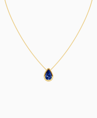 Royal Blue Lab Sapphire / Pear (NS) / 3ct