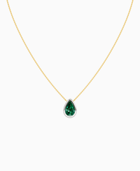 Zambian Lab Emerald / Pear (NS) / 3ct