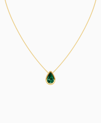 Zambian Lab Emerald / Pear (NS) / 3ct