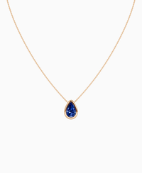 Royal Blue Lab Sapphire / Pear (NS) / 3ct