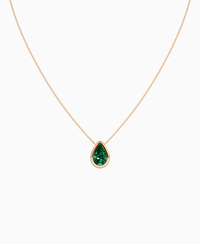Zambian Lab Emerald / Pear (NS) / 3ct