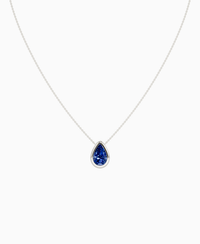 Royal Blue Lab Sapphire / Pear (NS) / 3ct