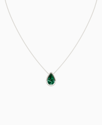 Zambian Lab Emerald / Pear (NS) / 3ct
