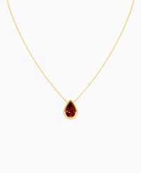 Pigeon Blood Lab Ruby / Pear (NS) / 3ct
