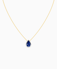 Royal Blue Lab Sapphire / Pear (NS) / 3ct