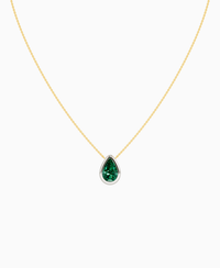 Zambian Lab Emerald / Pear (NS) / 3ct