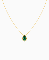 Zambian Lab Emerald / Pear (NS) / 3ct