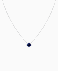 Royal Blue Lab Sapphire / Round / 1.5ct