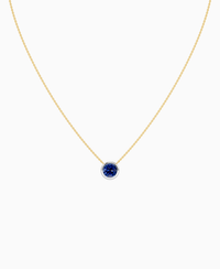 Royal Blue Lab Sapphire / Round / 1.5ct