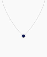 Royal Blue Lab Sapphire / Round / 1.5ct