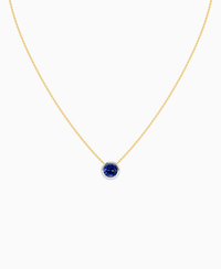 Royal Blue Lab Sapphire / Round / 1.5ct