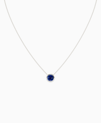 Royal Blue Lab Sapphire / Round / 1.5ct