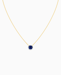 Royal Blue Lab Sapphire / Round / 1.5ct