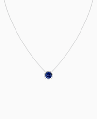 Royal Blue Lab Sapphire / Round / 2ct
