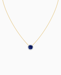 Royal Blue Lab Sapphire / Round / 2ct