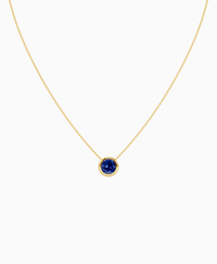Royal Blue Lab Sapphire / Round / 2ct