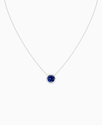 Royal Blue Lab Sapphire / Round / 2ct