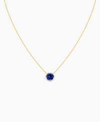 Royal Blue Lab Sapphire / Round / 2ct