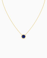 Royal Blue Lab Sapphire / Round / 2ct