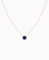 Royal Blue Lab Sapphire / Round / 2ct