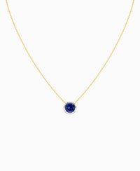 Royal Blue Lab Sapphire / Round / 2ct