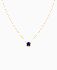 Royal Blue Lab Sapphire / Round / 2ct