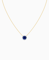 Royal Blue Lab Sapphire / Round / 2.5ct