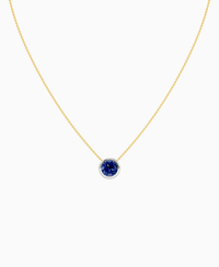 Royal Blue Lab Sapphire / Round / 2.5ct