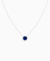 Royal Blue Lab Sapphire / Round / 3ct