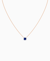 Royal Blue Lab Sapphire / Cushion / 1ct