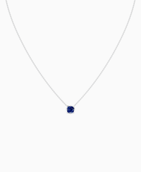 Royal Blue Lab Sapphire / Cushion / 1ct