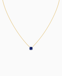 Royal Blue Lab Sapphire / Cushion / 1ct